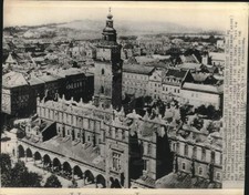 1945 Press Photo Polish Provisional Government at Lublin Say Krakow Captured picture