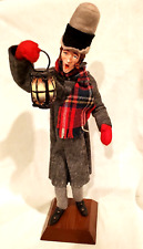 Simpich Christmas Caroler Dolls Lantern Man 1999 picture