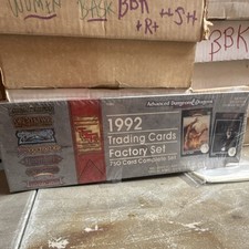 TSR Advanced Dungeons & Dragons 1992 Factory Set 750-Card Trading Cards sealed picture