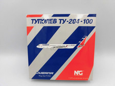 Airplane diecast model NG model Cubana Cuba Tupolev Tu-204-100 1:400 CU-T1701 picture