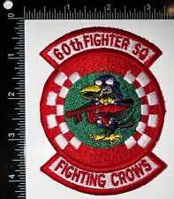 USAF 60th Fighter Squadron Fighting Crows Patch picture