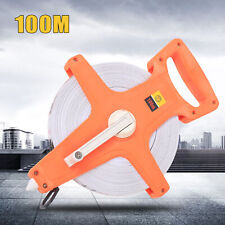 100M/330FT Long Open Reel Fibreglass Surveyors Tape Measuring Hand Tools tool picture