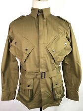  WWII US AIRBORNE PARATROOPER M1942 M42 REINFORCED JUMP JACKET- LARGE/XLARGE 46R picture