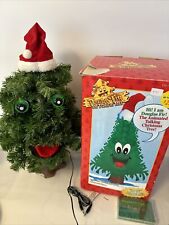 1997 Gemmy DOUGLAS FIR TALKING TREE Animated Singing Christmas Tree 24