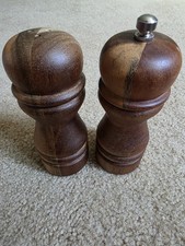 Joanna Gaines Magnolia Salt And Pepper Shakers Wooden picture