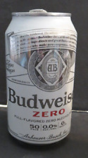 Budweiser Zero Empty Beer Can Collector Man Cave picture