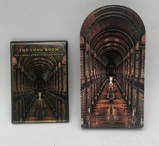 Trinity College Old Library Long Room (1) Wood Wall Plaque Sign & (2) Magnet NWT picture