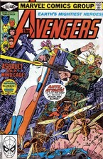 Avengers, The #195 VF; Marvel | 1st Appearance Taskmaster - w/Bag+Board picture
