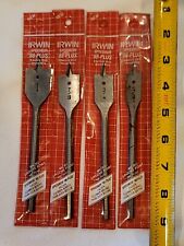 Irwin Speedbor 88-plus Electric Drill Wood bits set of 4 Made in USA picture