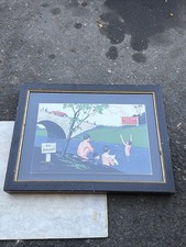 Vintage 1920s Walk Over Shoes Store Sign Advertising Print Perfection 5th Ave NY picture