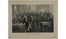 Our Presidents Historic Group Illustration 8x10 Historical Photo Reprint picture