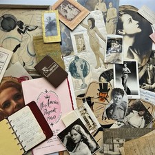 Antique Ephemera Photograph Personal Archive Lot Miss America 1925 Fay Lanphier picture