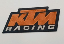 KTM Racing Embroidered Iron On Patch picture
