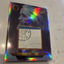 2025 Pieces of the Past Inventors Ed. Christopher Latham Sholes Very Rare Relic picture
