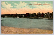 Brielle Yacht Club Point Pleasant New Jersey Postcard picture