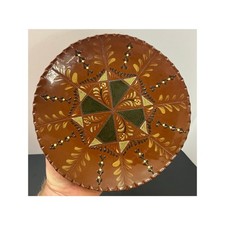 Lancaster County Redware Pottery 2010 Signed Folk Art 9