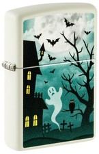 Zippo Spooky Design Glow in the Dark Green 48727 picture