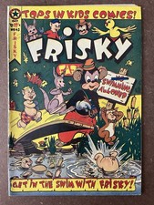 FRISKY FABLES 43 1950 LB COLE CLASSIC COVER STAR COMIC picture