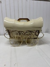 Vintage McCoy Pottery Rancho Chuck Wagon Covered Casserole Dish picture