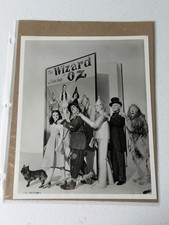 VINTAGE ORIGINAL JUDY GARLAND WIZARD OF OZ CAST BY CLARENCE S. BULL PHOTO 1939 picture