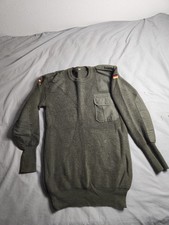 Vintage German Commando Bundeswehr Sweater Mens Size Medium Green Wool Military picture