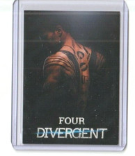 Neca Divergent Movie Trading Card #8 Theo James  Four picture