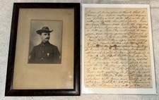 1870 Reconstruction Era, RARE Letter Front & back with Photo, From Estate Sale picture