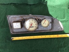 Vintage Rare Early Morris Minor Dashboard With Smiths Gauge picture