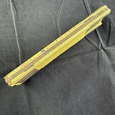 Stanley Zig Zag No. X-226 Folding Ruler with 6” Brass Slide Extension Rule picture