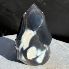 605g Natural Orca Agate Freeform Crystal Specimen Mineral Healing picture