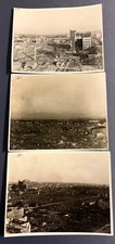 Post WWII Japan Devastation Bombing Photos People on the Street Occupied ? picture