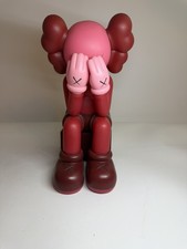 KAWS Passing Through Companion 2007 Medicom Toy Pink Red Vinyl Figure 11” no box picture