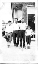 Steelton PA Rebel Troublemakers Neighborhood Boys Snapshot 1924 Antique Photo picture