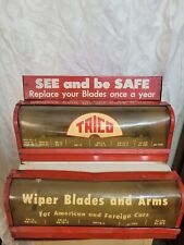 Vintage Trico Windshield Wiper Blade & Solvent  Shop Display Advertising Storage picture