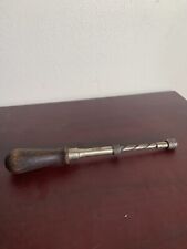 Vintage Yankee North Brothers No. 42 Ratchet Push Drill Antique Woodworking Tool picture