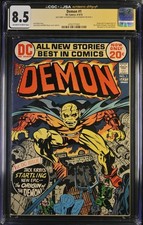 Demon #1 CGC 8.5 | Signed By Jack Kirby | HIGHEST GRADED COPY TOP OF THE CENSUS picture