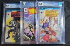 Valiant Graded Lot: Eternal Warrior 1 CGC 9.4, Solar #14 PGX 9.8, Archer CGC 9.6 picture