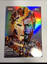 Topps 2026 Neon Iron Man Hologram Trading Card Kaz Oum picture