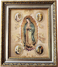 Our Lady of Guadalupe Framed Print with Apparitions to Saint Juan Diego New picture