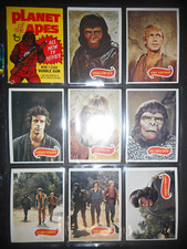 1974 PLANET OF THE APES COMPLETE(66) CARD SET & WRAPPER TOPPS picture