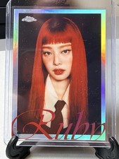 Topps Chrome X Jennie RSP2 RARE Short Print 1:31 Packs Blackpink  picture