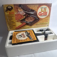 Vintage Farberware Super-Fast Lil Grill No.261 NOS Shelf Worn Box New  picture