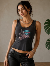 Vintage 1990s Harley-Davidson Longview Texas Tank Top Holoubek RN72199 Rare SM picture