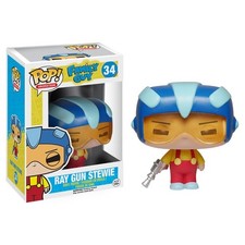🔥Funko Pop Anima: Family Guy - RAY GUN STEWIE #34 VAULTED PROTECTOR🔥 picture