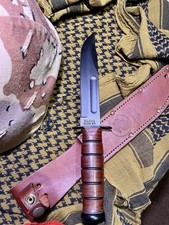 Genuine KA-BAR USMC Fighting/Utility Knife – Made in USA – Olean, New York picture
