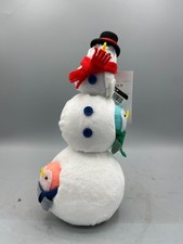 Target Birds Wondershop Featherly Friends Fabric Christmas Snowman Stack NWT picture