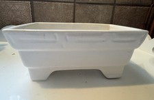 Vintage McCoy Semi-Gloss Crème Rectangular Planter 10