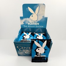 1997 Playboy AUGUST Centerfold Collector Cards.Single Pack From Sealed Box picture