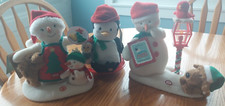 NWT Hallmark 2015 Time For Cookies Snow Time Pals Carrolers Sound & Motion picture