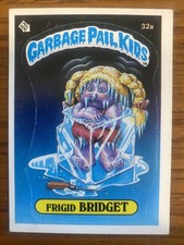 Garbage Pail Kids frigid Bridget 32a 1985 picture